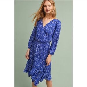 Anthropologie Plenty by Tracy Reese Blue Dress